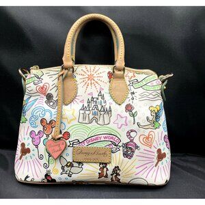 Disney World Dooney & Bourke Sketch Satchel Doctor Handbag